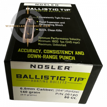 Nosler Balistic Tip 26140